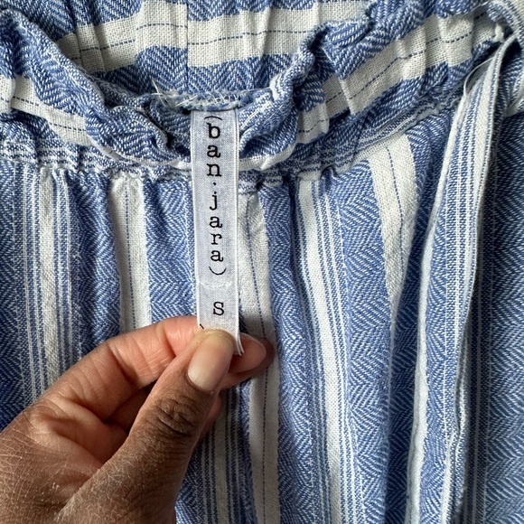 Ban Jara Cropped Flare Pants Size Small - Picture 2 of 3